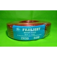TRANSPARENT CABLE 2X30 50M, 2X50 50M, 2X80 50M, 2X120 50M FUJILIGHT