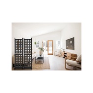 Laser Cut Rattan Pattern Room Divider | Decorative Screen