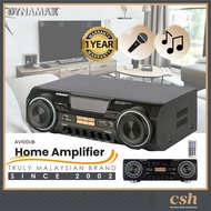 DYNAMAX AV100UB Home Karaoke Amplifier AV Receiver with Bluetooth, USB, SD, FM