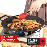 Conduction pan /Grill Pan BBQ Grilling tool holder / Round BBQ grilling place Grilling plate diamete