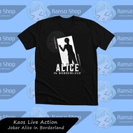 Alice in Borderland Joker T-shirt / Anime Manga Live Action Imawa no Kuni no Alice Joker T-shirt / J