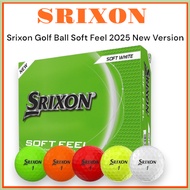 [SRIXON] Srixon Golf Ball Soft Feel 2025 New Version 2piece 12pcs (1Dozen)