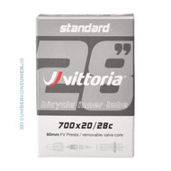 Vittoria Standard Inner Tube 700 x 20-28c 25c Bicycle Inner Tube 700x25c