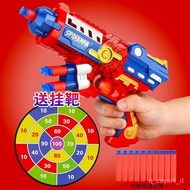 Free Shipping#Hand Pull Toy Gun Children's Soft Bullet Gun Cap Gun Boy Survival Sucker Sniper Launch Toy