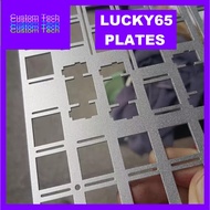 LUCKY65 KEYBOARD CUSTOM PLATES