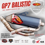 KLX CRF WR155R EXHAUST GP7 BALLISTIC RS EXHAUST
