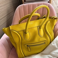 Celine Nano Luggage Bag 經典冏包/笑臉包檸檬黃