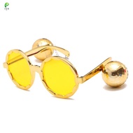 [ikn] Disco Pendant Mirror Ball Glasses for 70s 80s Retro Theme Cowgirl Disco Party Decor Birthday W