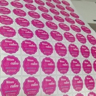 Sticker/print sticker/sticker