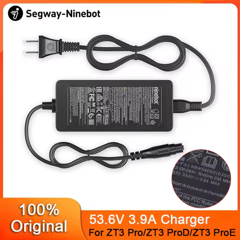 Original 53.6V 3.9A Fast Charger 210W for Ninebot By Segway ZT3 Pro/ZT3 ProD/ZT3 ProE E-Scooter for 