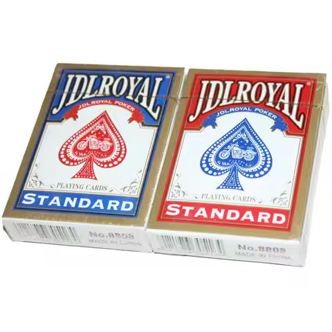 1 Deck Poker Red/Blue Regular Playing Cards Standard Sealed Decks Magic Tricks Poker Playing Cards B