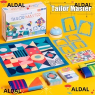 ALDAL Tailor Master Battle Game, 2-person Game Cognitive Game Color Shape Matching Toy, Interesting 