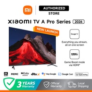 Xiaomi TV A Pro 2026 Series | 43"/55"/65"/ 75" | 4K QLED | Google TV | Apple Play