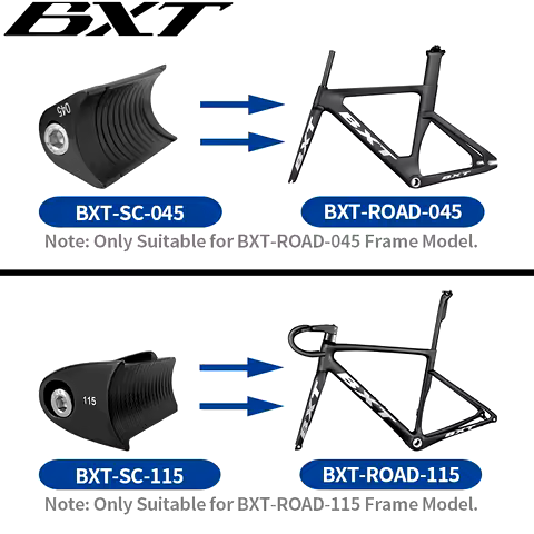 BXT Aluminum Alloy Seat Post Clamp For BXT035,BXT045,BXT115,BXT-039,BXT-119,BXT145 Bike Frame Carbon