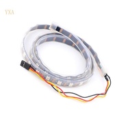 YXA LED Tape Light Full Color Dynamic Lighting Tape with Control for Living Room Event Holiday Decor