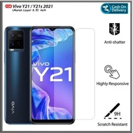 Vivo Y21 Y21S/ Y33S/ Y21T Tempered Glass Anti-Scratch Glass Screen Protector