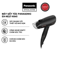 Máy sấy tóc Panasonic EH-NE27-K645 - ionity cho tóc mượt - Hiệu quả sấy tương đương 2000W - Hàng Chí