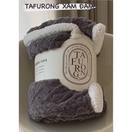 Chăn lông cừu M2T BEDDING phong cách Hàn quốc Tafurong kích thước 2mx2m3 - Mền lông cao cấp sang trọ