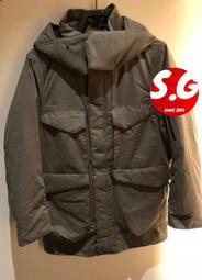 S.G NIKE DOWN FILL 保暖 灰綠色 軍裝 連帽 長版 大衣 羽絨外套 男款 928913-001