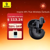 【Sound by BOSE】Baseus Inspire XP1 True Wireless Earbuds -50dB Premium ANC&360° Spatial Acoustics&6-M