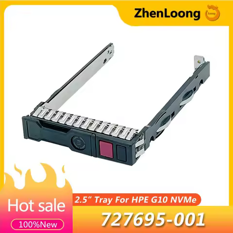 NEW 727695-001 2.5-inch NVMe SSD Hard Disk Drive Caddy for HPE ProLiant DL380 DL388 Gen10 G10 Server