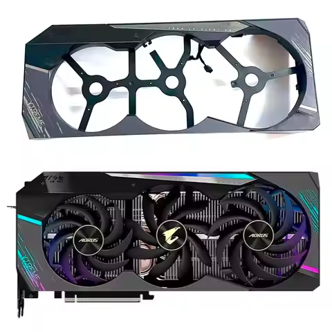 Original graphics card fan housing suitable for Gigabyte AORUS GeForce RTX 3080 Ti 3090 graphics car