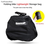 Ful  Folding Bike Storage Bag Cover Portable Fits 20-Inch Or 16-Inch Folding Bike Light Bike Travel Carry Handbag nn