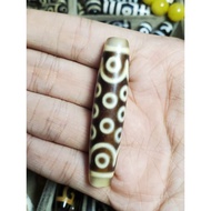 21 EYES Dzi, 5.5cm, supports wealth, health, love, luck Tibetan feng shui