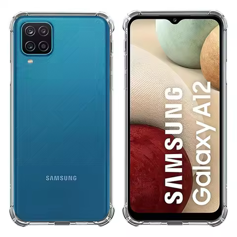 Clear Phone Case for Samsung A12 Clear Silicone Coque For Galaxy A12 A22 A32 A42 M12 M22 M32 M42 F12