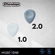 2 pcs Jim Dunlop 445P100 / 445P200 Nylon Big Stubby Guitar Pick (1.0mm / 2.0mm)
