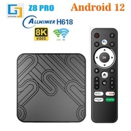 Z8Pro TV Box Android 12 Quanzhi H618 Set Top Box 5gwifi HD 8k Network Player