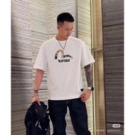 T-shirt Evisu, T-shirt lelaki dan wanita, T-shirt bercetak, T-shirt perniagaan baharu, replika jenam