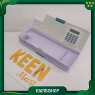 Pencil Case with Calculator/Pencil Case Calculator/ Magnetic Pencil Case Calculator Sale