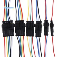 [Aus-t] 1/2/3/4/5/6Pin Female Male Waterproof Electrical Cable Auto Connector Car Plug