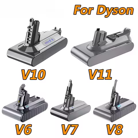 Original Battery For Dyson V6/DC58 V7 V8 V10 V11 SV11 SV15 Vacuum Cleaner Replacement battery Rechar