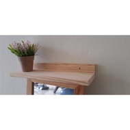 KAYU Wooden Shelf, Wooden Shelf, Wall Shelf, Kitchen Shelf, Decoration Shelf, Cosmetic Shelf, Displa