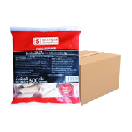 Suraponfoods ปลาม้วนไส้ไข่เค็ม(fish Roll With Salted Egg) ยกลัง บรรจุ 10แพ็ค/ลัง 500กรัม/แพ็ค