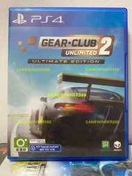 《今日快閃價》（中古二手）PS4遊戲 極速俱樂部 無限2 終極版 Gear Club Unlimited 2 [Ultimate Edition] 港版中英日文版 （可升級為PS5版本）