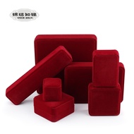 ✅ jewelry box ✅ organizer storage Gift 1 Jujube flannel jewelry round box ring necklace bracelet pen