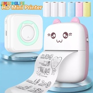 [Top Selection] Mini Printer Thermal Paper / Printing Paper Replacement Accessories / Colorful Adhesive Self-adhesive Paper Label Sticker / Label Picture Photo Portable Printer