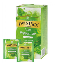 Twinings Pure Peppermint Tea 2g ชาทไวนิ่งส์ เพียว เปปเปอร์มินท์ 2 กรัม  1 แพ็ค 25 ซอง ชาสมุนไพร