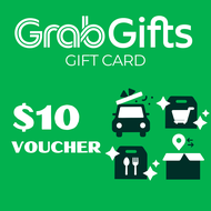 GrabGifts SGD10 Voucher Grab Voucher (Transport, Food, Mart, Express)