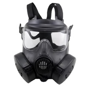 ป้องกัน M50 ยุทธวิธี Respirator หน้ากากป้องกันฝุ่น Full Face หน้ากากป้องกันแก๊สพิษสําหรับ Airsoft กา