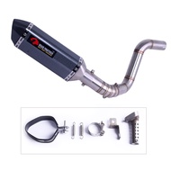 [JINDI] ดยุค125 DUKE200 DUKE390รถจักรยานยนต์ DUKE250ระบบท่อไอเสียกลางแบบเต็มท่อท่อไอเสียสำหรับ KTM D