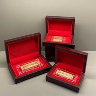 Gift Box#金条收纳盒#Gold Bar Box Collection Gold Bar Box High-End Gold Storage Box Gold Banknote Gold Coi
