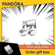 Latest PANDORA Fashion Design Gift Women's Jewelry S925 Pure Silver Music Note Mini Charm 794513C00