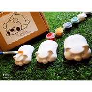 ☑ ❖ ♞Cochinillo Plaster Painting set