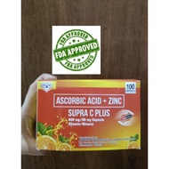 RAPCVIT PLUS 100 capsules  (Ascorbic Acid as Sodium Ascorbate + ZINC)