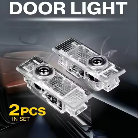 2PCS LED Car Door Projector Light For BMW 1 3 5 6 7 Serie X1 X3 X5 X6 F10 E92 G30 E87 E61 E70 E71 E9