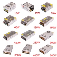 Switching Power Supply 5v 12v 24v 36v 48v 2A 5A 10A 15A 20A 30A15w-500w AC To 110/220v DC Transforme